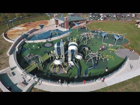 West Commons Playground at Central Park - Carmel, IN - Visit a Playground - Landscape Structures video thumbnail